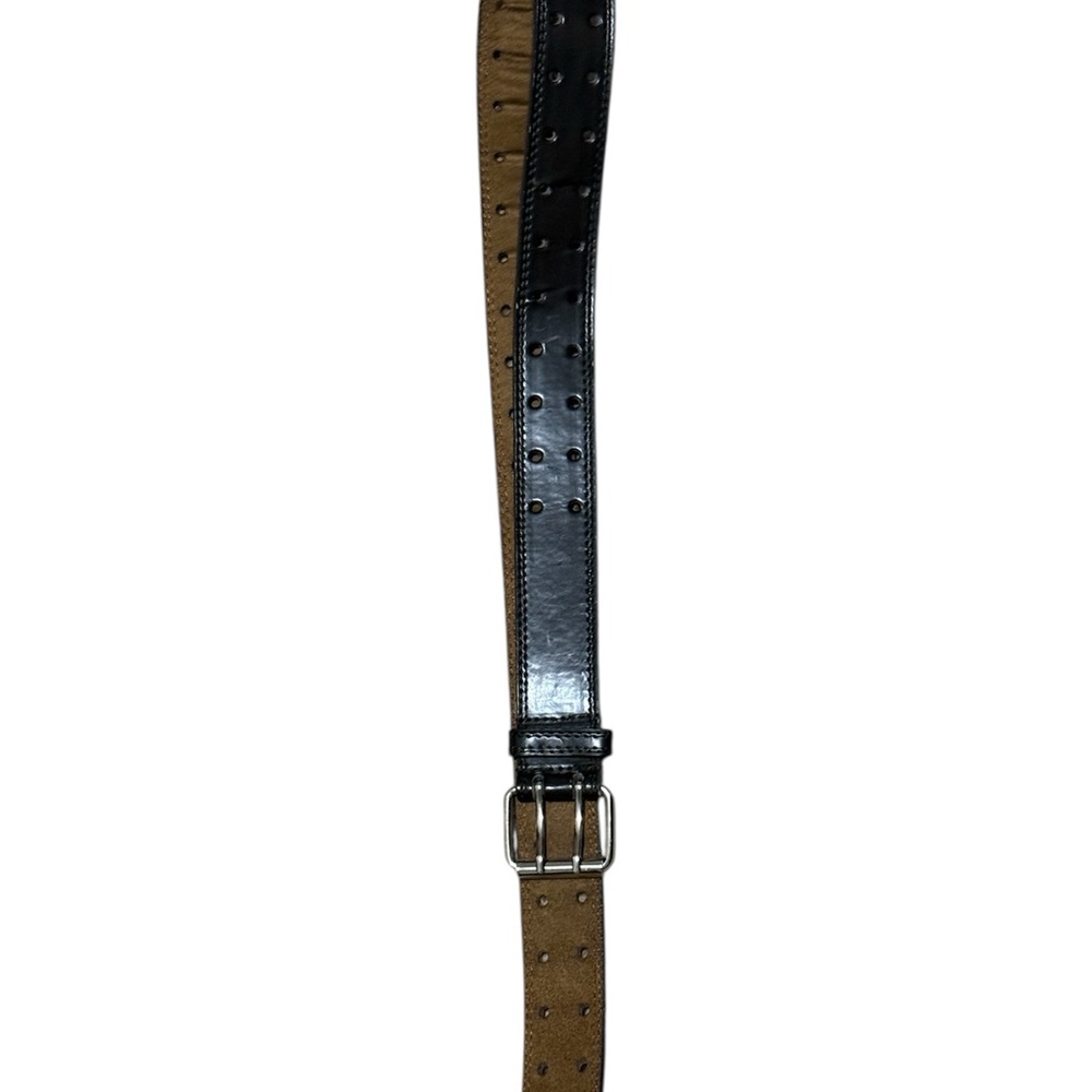 Elegant Black and Brown Men's Belt
